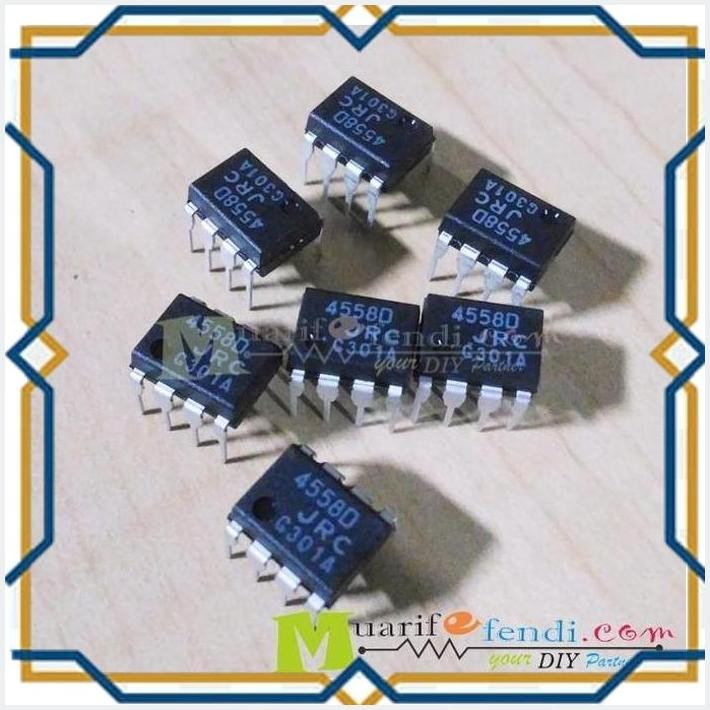 [mua] ic dual opamp jrc4558 4558