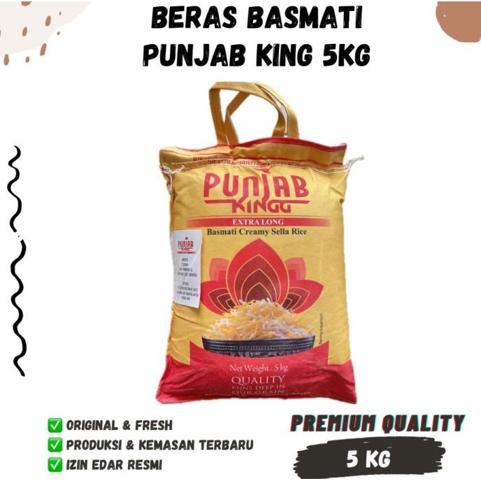 

Ready BERAS BASMATI KEMASAN 5kg Kualitas Terbaik Sella bhasmati rice india arab Rendah Gula Putih Food