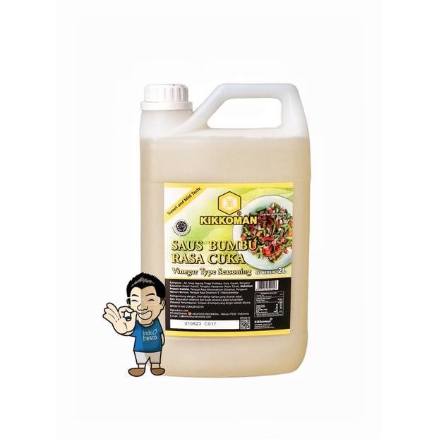 

STOK TERBATAS KIKKOMAN VINEGAR SAUCE- BUMBU CUKA HALAL JERIGEN 2L