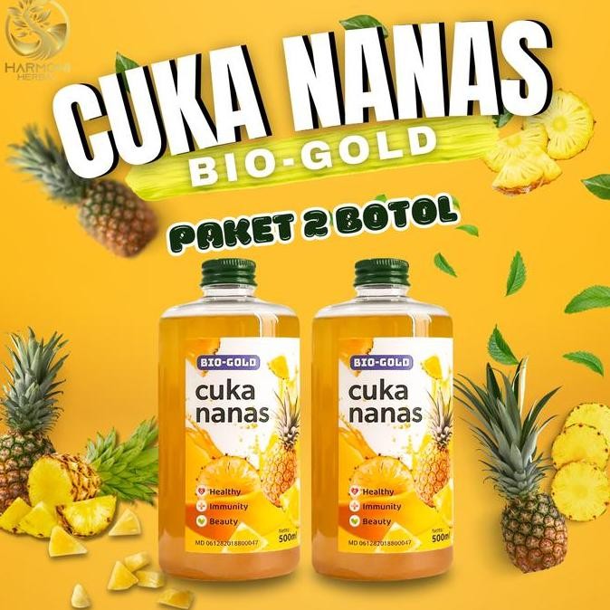

STOK TERBATAS CUKA NANAS BIO GOLD ISI 500 ML FERMENTASI NANAS ASLI UNTUK ATASI DIABETES DAN MENURUNKAN KADAR GULA