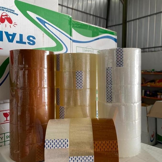 

ready Lakban 200 yard x 45 mm (SLOP/6 PCS) murah