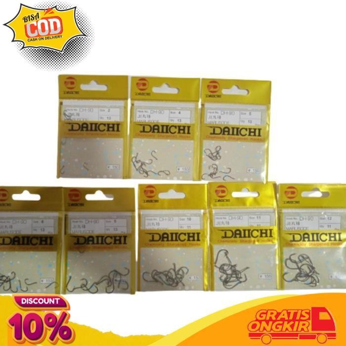 Terbaik Kail Pancing Daichi Tersedia Tipe Dh90 Kail Daichi Marusode Barang Original