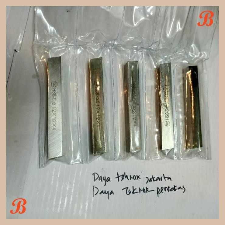 [DYT] PAHAT BUBUT HSS TOKI CO5% 1/2 X 4 - PISAU BUBUT HSS COBALT 5% 1/2" X 4 CO5 PAHAT HSS TOKI