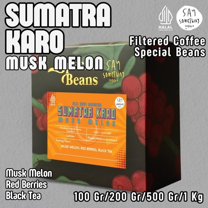 

Grosir Biji Kopi Arabika Sumatra Karo Musk Melon - Filter