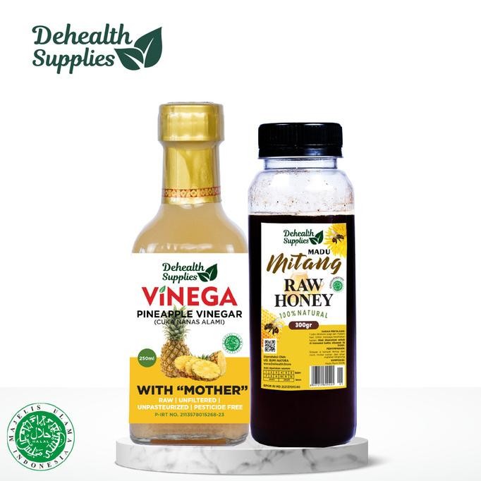 

STOK TERBATAS DEHEALTH SUPPLIES DETOX SMALL 250ML ( CUKA NANAS BOTOL KACA)