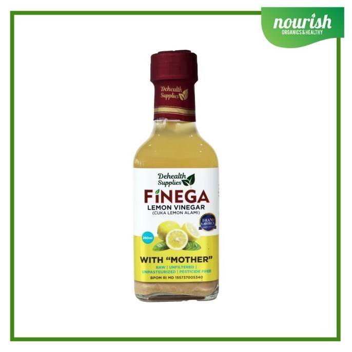 

STOK TERBATAS VINEGA, LEMON VINEGAR WITH MOTHER / CUKA LEMON ALAMI 250ML