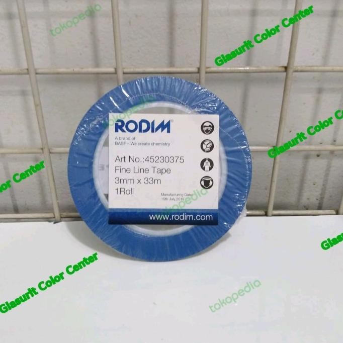

ready RODIM Fine Line Tape 33M Single Roll. 3mm & 6mm murah