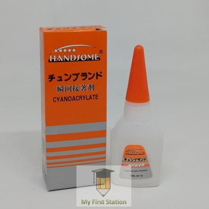 

ready Lem Super Glue/Lem Korea Handsome - HS 10- 20ml - Harga per box 50 pcs murah