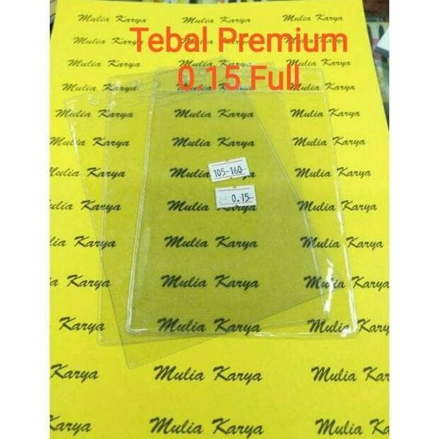 

tyS Plastik Name tag 10.5 x 16 Tebal Premium 0.15 / Mika 0.15