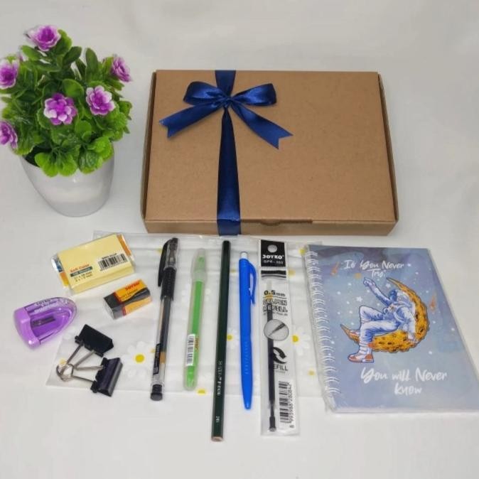 

tyS Paket Alat Tulis Set Anak Sekolah Souvenir Kantor Paket Atk 2