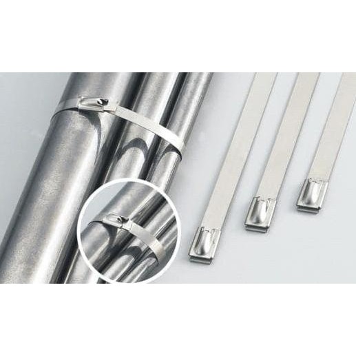

tyS Stainless Cable Ties - Kabel Tis Stainless 7.9 x 500 mm - 7,9 mm 50 cm