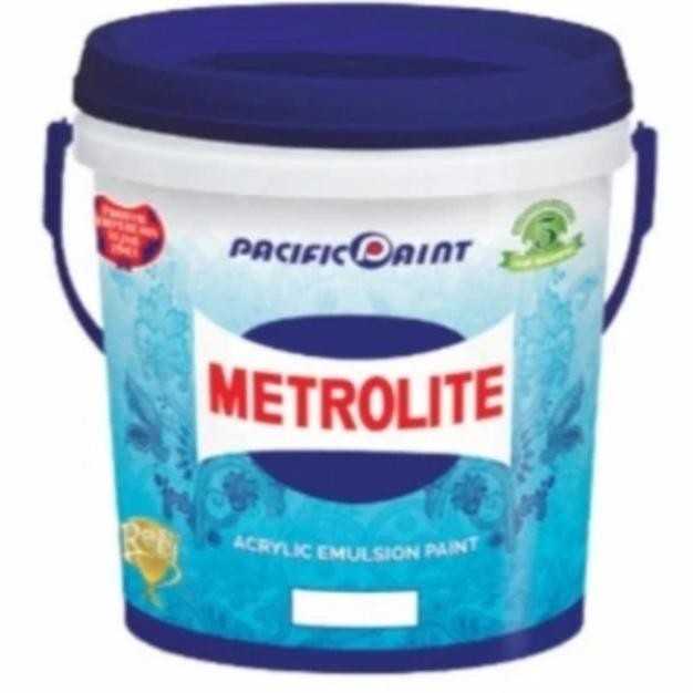 Grosir Cat Tembok Metrolite Putih 5Kg