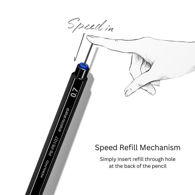 

tyS Kokuyo Enpitsu Sharp 0.3 0.5 0.7 0.9 1.3 Mechanical Pencil Pensil