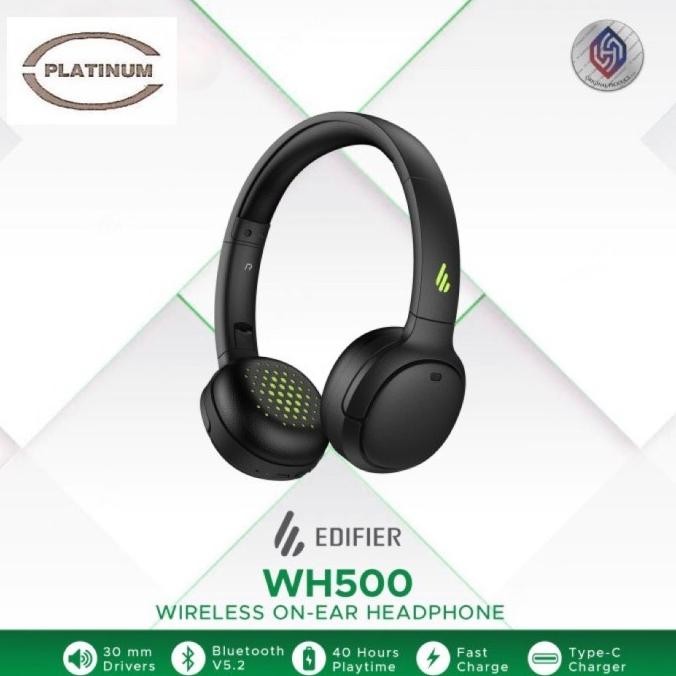 EDIFIER WH500 Wireless On-Ear Headphones