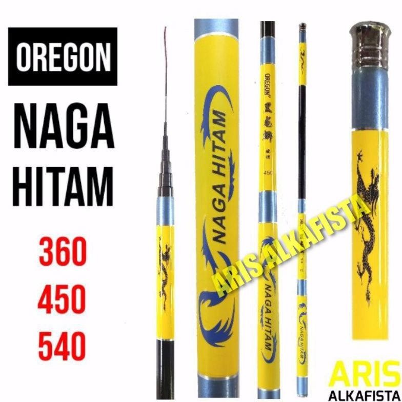 terlaris joran tegek oregon naga hitam 360 450 540 murah