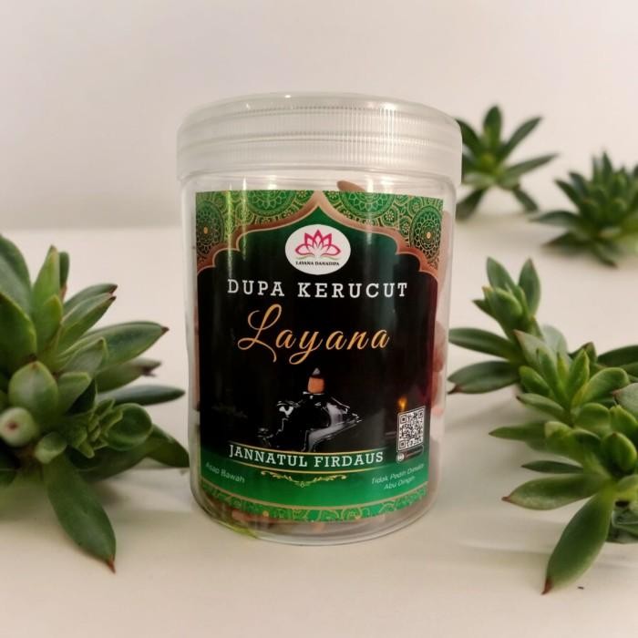 Layana Dupa Bukhur Kerucut Jannatul Firdaus 250 Gram