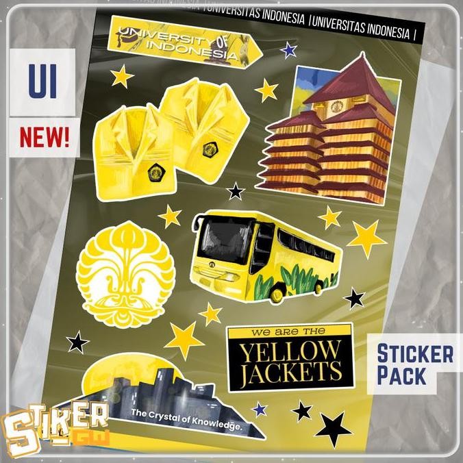 

[NEW] Sticker Pack UI - STIKER MAKARA UNIVERSITAS INDONESIA KAMPUS STICKER LAPTOP IPAD BUKU CERMIN MOBIL MOTOR CASING KESING CASE HANDPHONE HP SETIKER STICKER LUCU AKSESORIS CUSTOM PTN KULIAH BAGUS AWET
