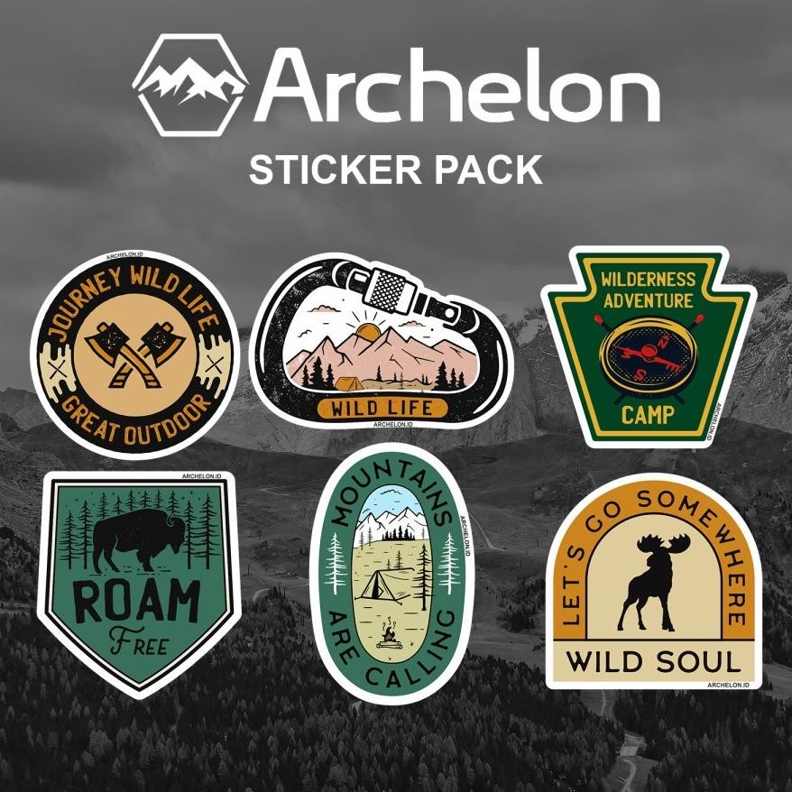 

baru !!! Archelon Sticker Pack 01