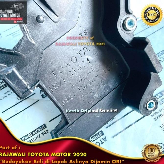 New Cover Tutup Timing Belt Starlet Kapsul 1300cc Posisi Bawah Penutup ORI