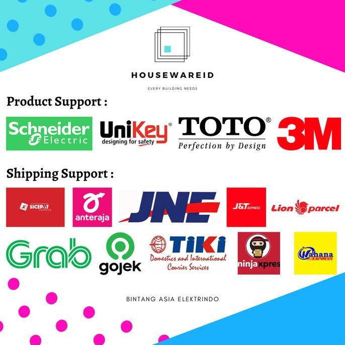 New Kontaktor 3p 50a Schneider LC1D50AM7 220v Contactor 3 Phase 50 Ampere