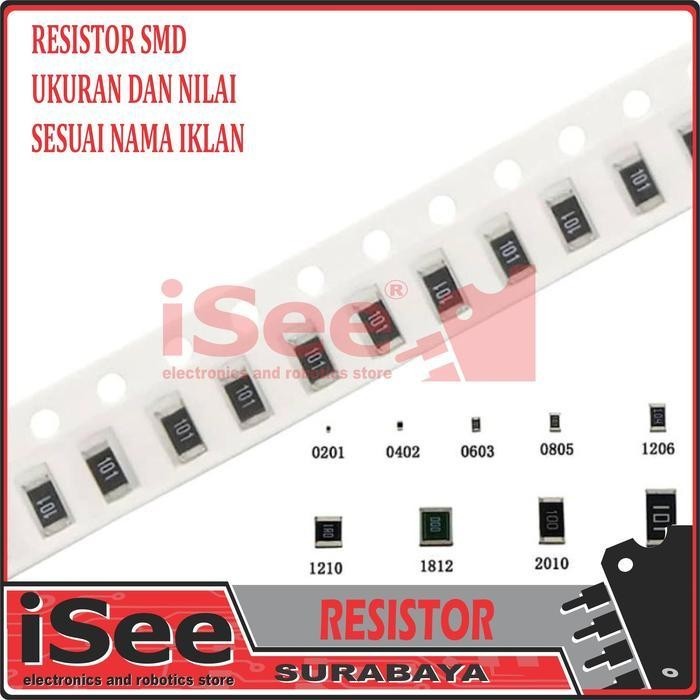 RESISTOR SMD 1206 3k9 Ohm SIZE 1206 1/4 Watt 1%