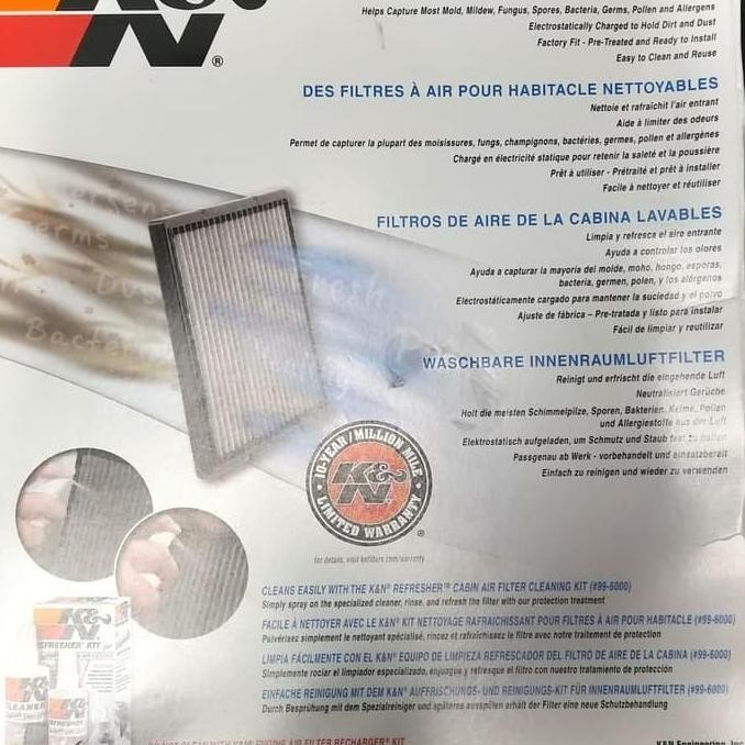 New FILTER CABIN AC KNN K&N For MITSUBISHI PAJERO