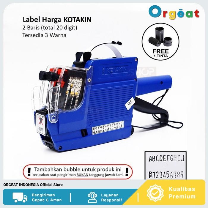 

Alat Label Harga Price Labeller Mx 6600 High Quality By Orgeat