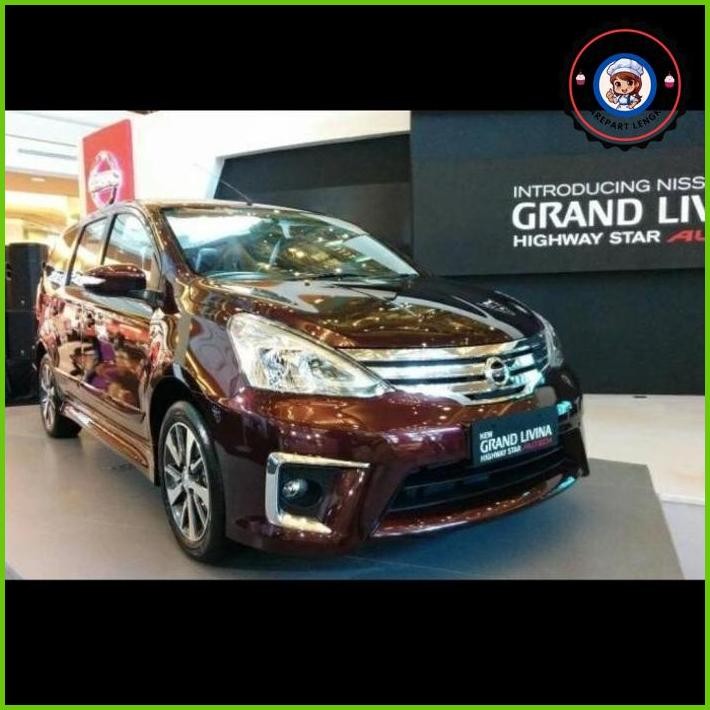 LIST CHROME LAMPU FOG LAMP NISSAN LIVINA NEW L11 AUTECH ORIGINAL 100%