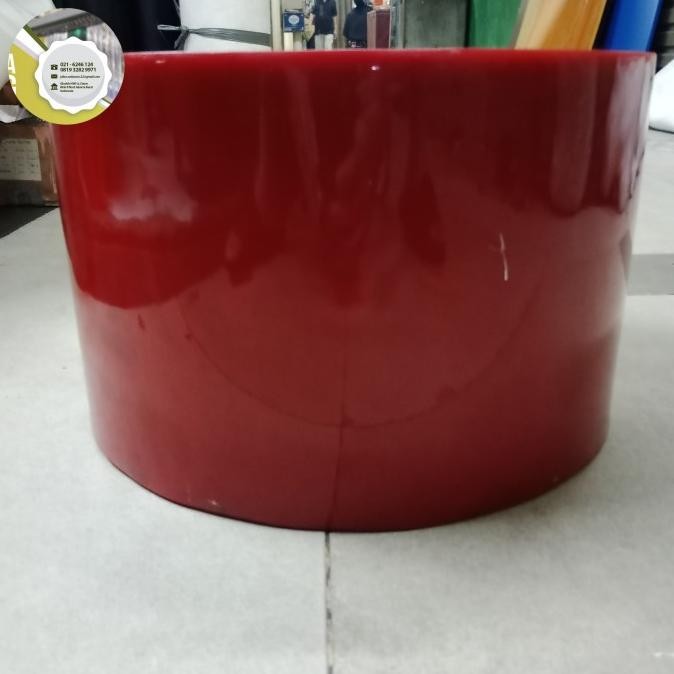 PVC STRIP CURTAIN / PLASTIK PVC CURTAIN MERAH