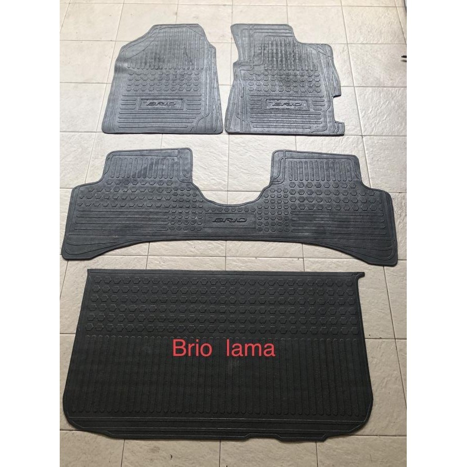 Karpet karet mobil set BRIO lama