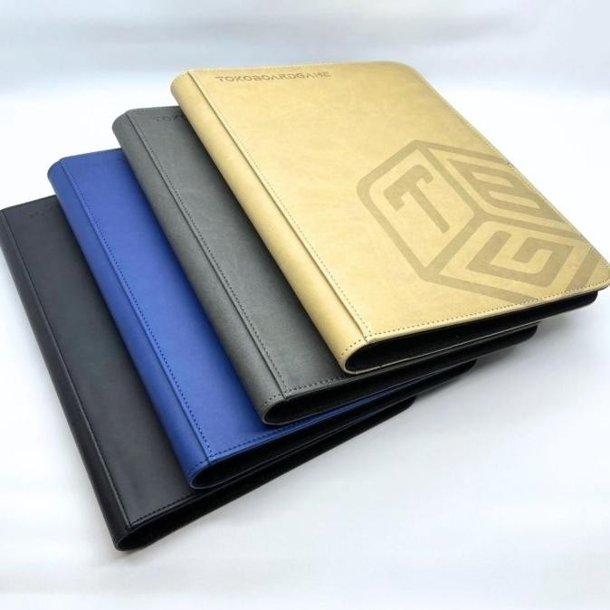 

Premium 9 Pocket PU Leather Binder Zipper Card Album - Hobby Collection