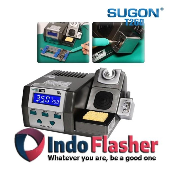 Sugon Soldering Station Sugon T26 Sugon T26D Sugon Solder Iphone Original Dan Terpercaya