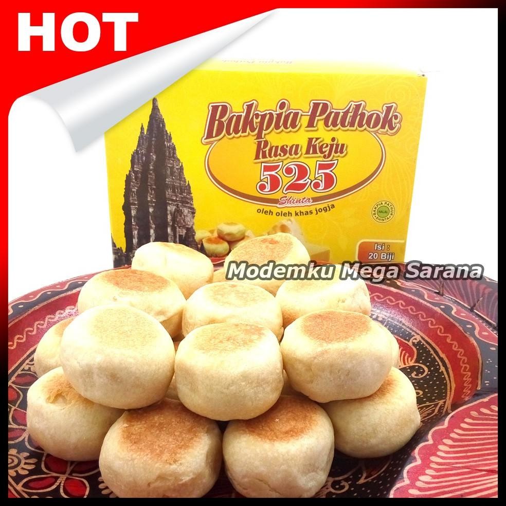 

Ni06 Bakpia Pathok 525 Asli Jogja - Kering - Keju - 20 Biji