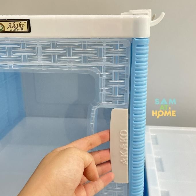 RAK PIRING AKAKO / KOTAK BOX SUSUN - LEMARI DAPUR PLASTIK PREMIUM