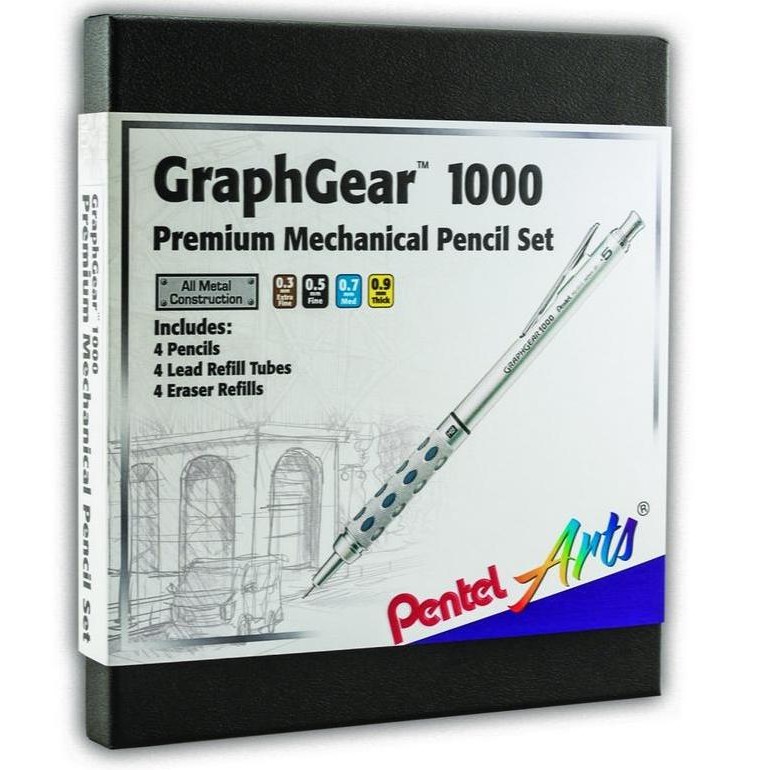 

TERBARU - Pentel Graph Gear 1000 Premium Gift Set