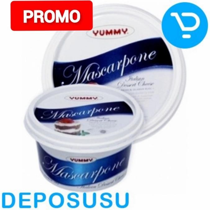 

Sale Keju Yummy - Mascarpone Cheese 250G