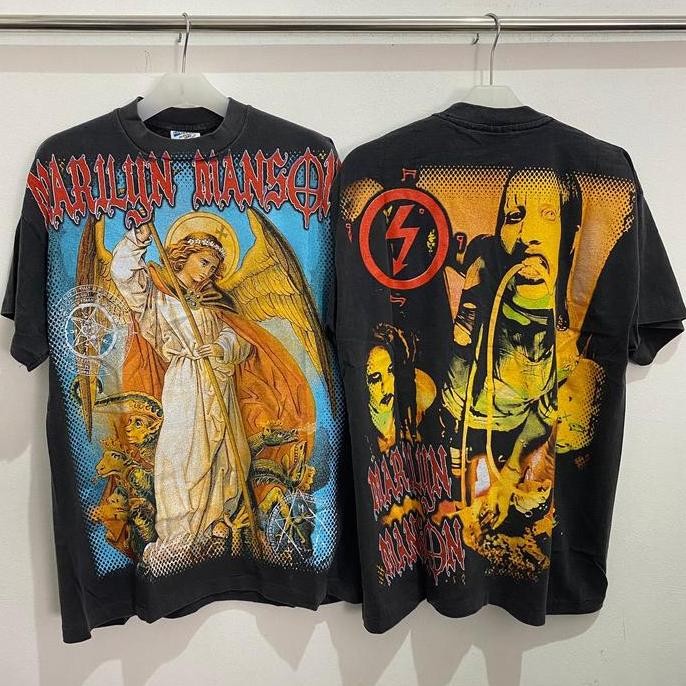 new !!! KAOS BOOTLEG BIG ART BOOTLEG TEES ROCK BAND MRVL murah