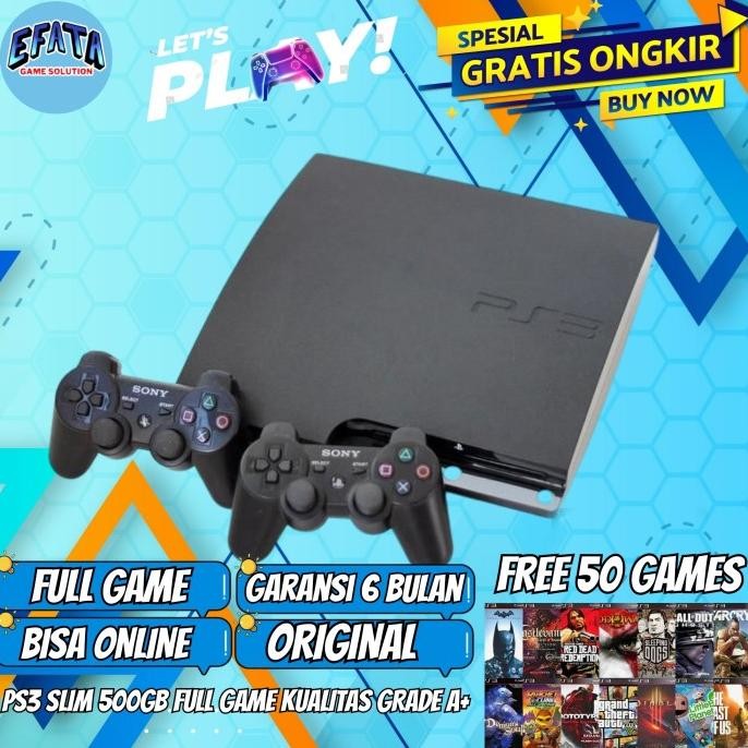 Ps3 slim Cfw seri 25xxx murah