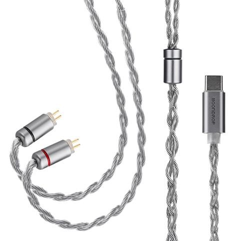 ready  Moondrop FreeDSP Free DSP Headphones Cable Kabel Earphones Type C