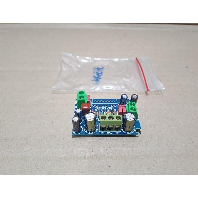ready  Kit Power Amplifier Mono TDA 7293/94 DMOS 100 W Tanpa IC Final.