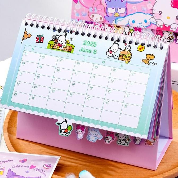 

new !!! KALENDER 2025 SANRIO PREMIUM TERBARU / CALENDER 2025 SANRIO MOTIF CINNAMOROL MELODY KUROMI murah