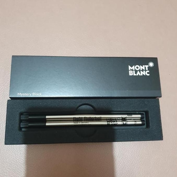 

BEBAS ONGKIR - Refill Mont Blanc Roller Ball Original Mystery Black / Pacific Blue
