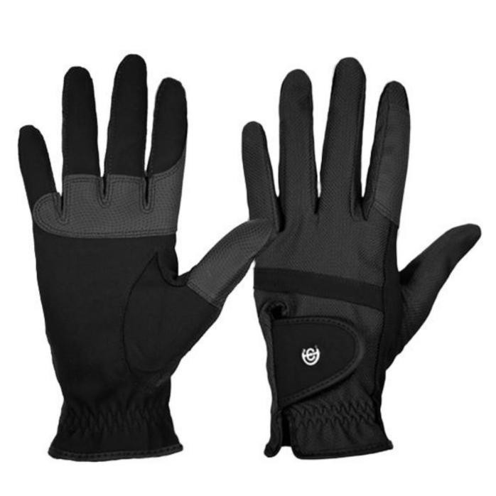 Premium Equestrian Stockholm Riding Gloves Black Original