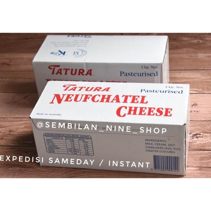 

Sale Tatura Cream Cheese Neufchatel 2 Kg Keju Krim