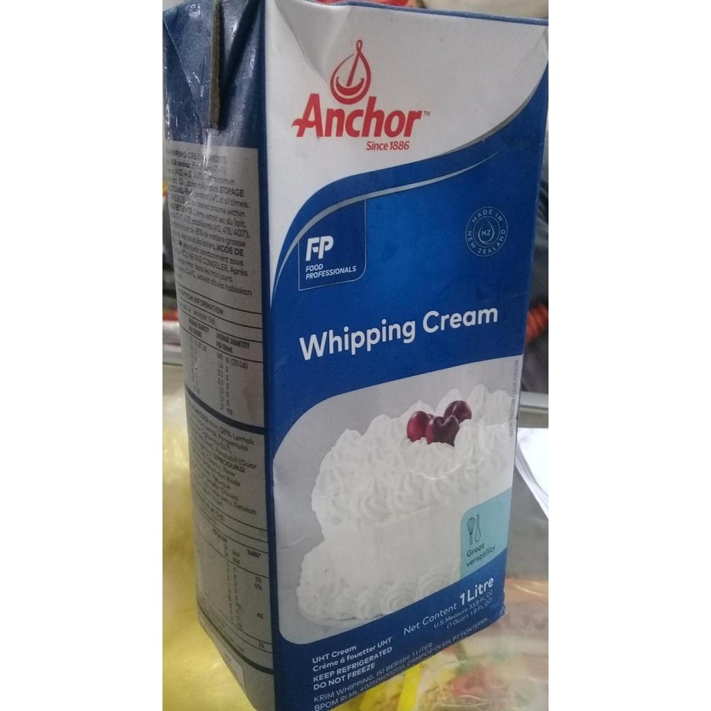 

Sale Whippy Cream Anchor 1 Liter