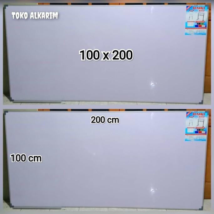 

papan tulis 100 x 200 cm Whiteboard 100 x 200 cm
