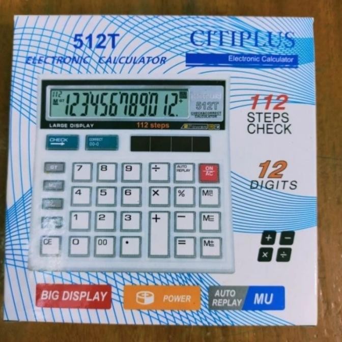 

dh-68 hj-54 Kalulator CT-512T Kalkulator Desktop / Calculator 12 Digit CT512T Cek Ulang Murah Viral