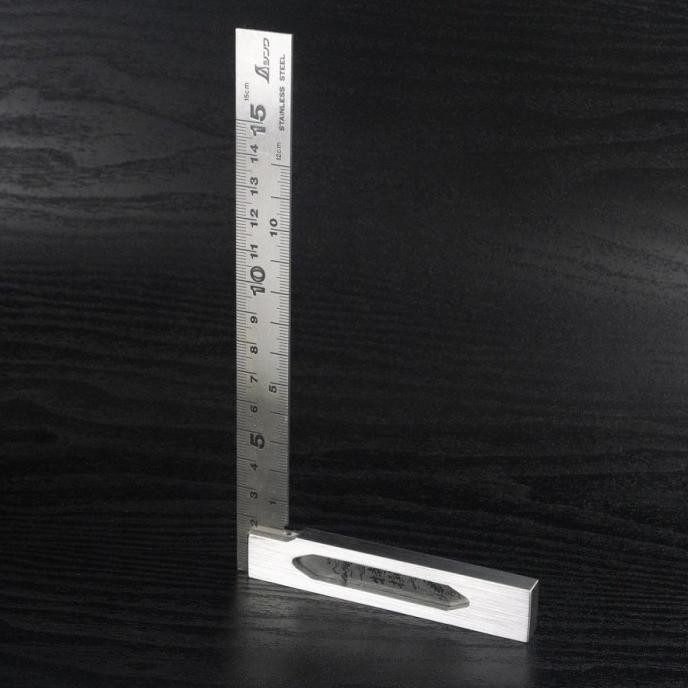 

TERMURAH - Penggaris siku Tukang 15cm Precision Machinist Square SHINWA 62009
