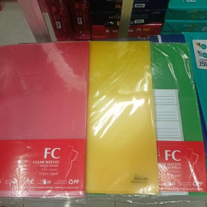 

new !!! MAP L DAIICHI F4 WARNA PER LUSIN murah