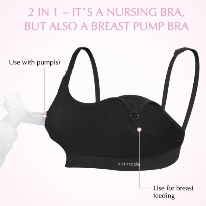 Kinmade Clip N Pump Handsfree Bra / BH Pompa Asi